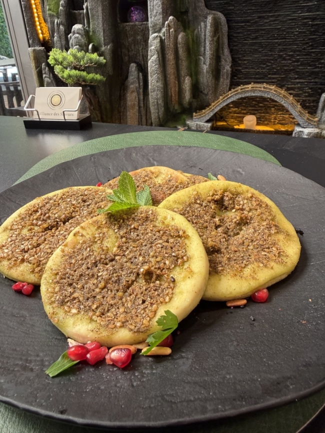 Manakish au zaatar