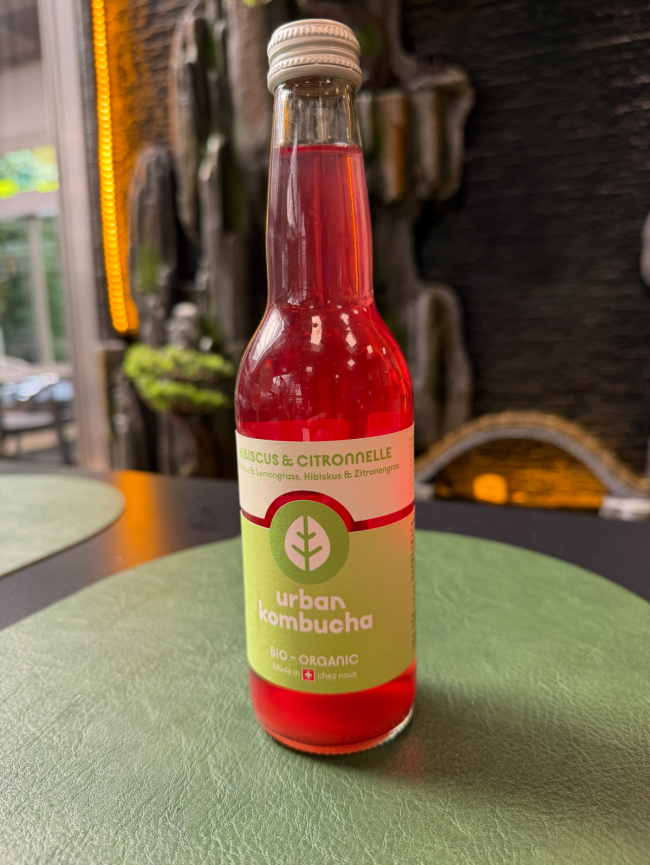 Urban kombucha citronnelle hibiscu